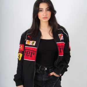 Ferrari Turbo Racer Jacket | Real F1 Classic Jacket