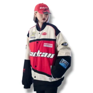 Black Air Classics Iconic Vintage Motorcycle Elite Racer Jacket